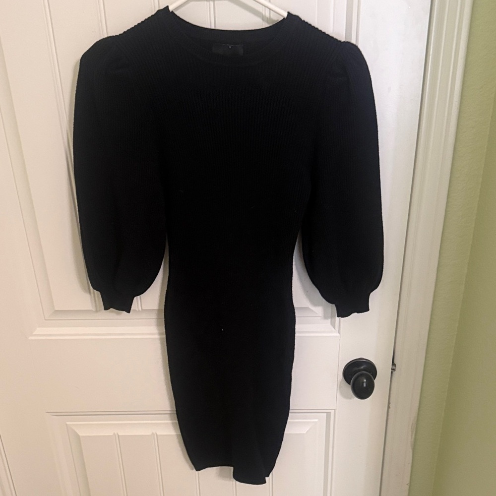 Lumiere Black Long Sleeve Dress